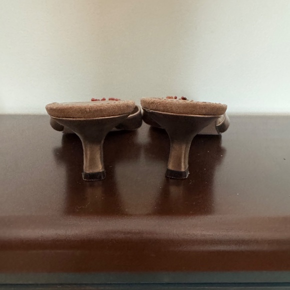 A/M Ladies beaded toe slides size 9 - Picture 2 of 5